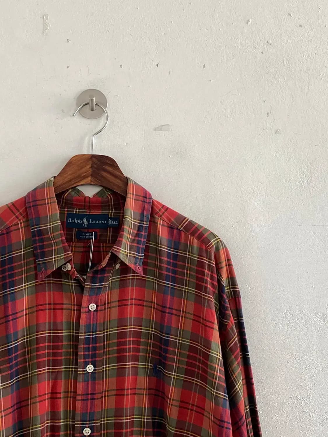 폴로랄프로렌 체크 셔츠 (Man 3XL) 10006 상품이미지3