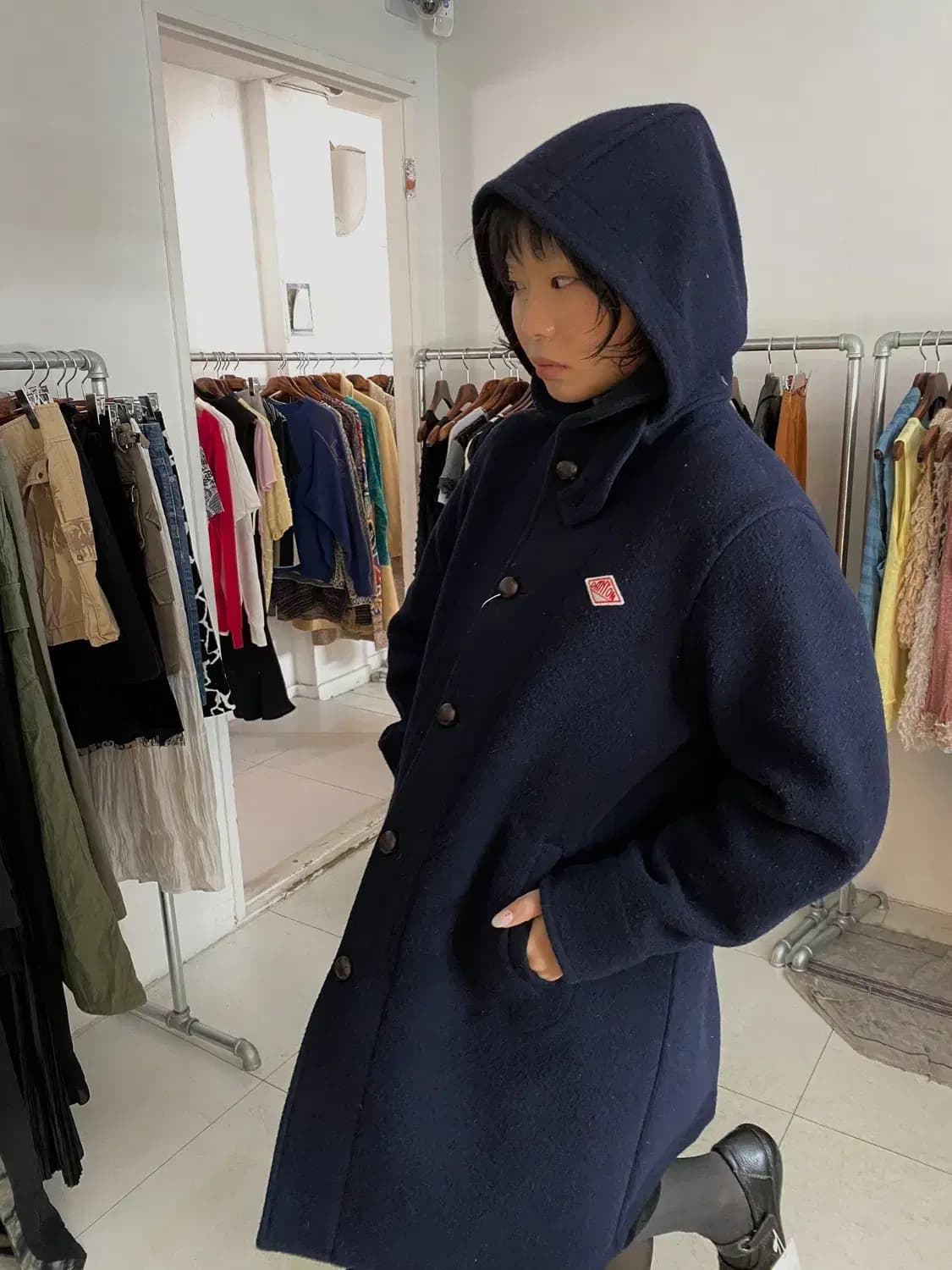 단톤 후드 울코트 (Man S) 12510 상품이미지1