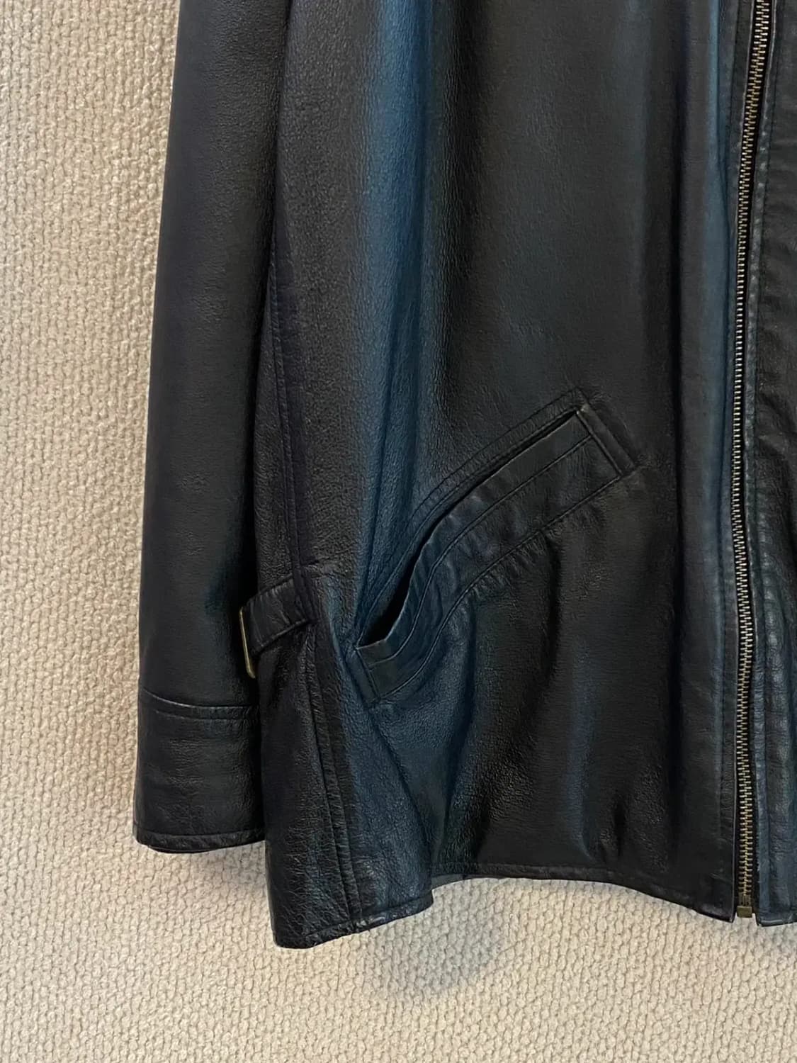 빈티지 레더 자켓 (Man XL) B0965 상품이미지5