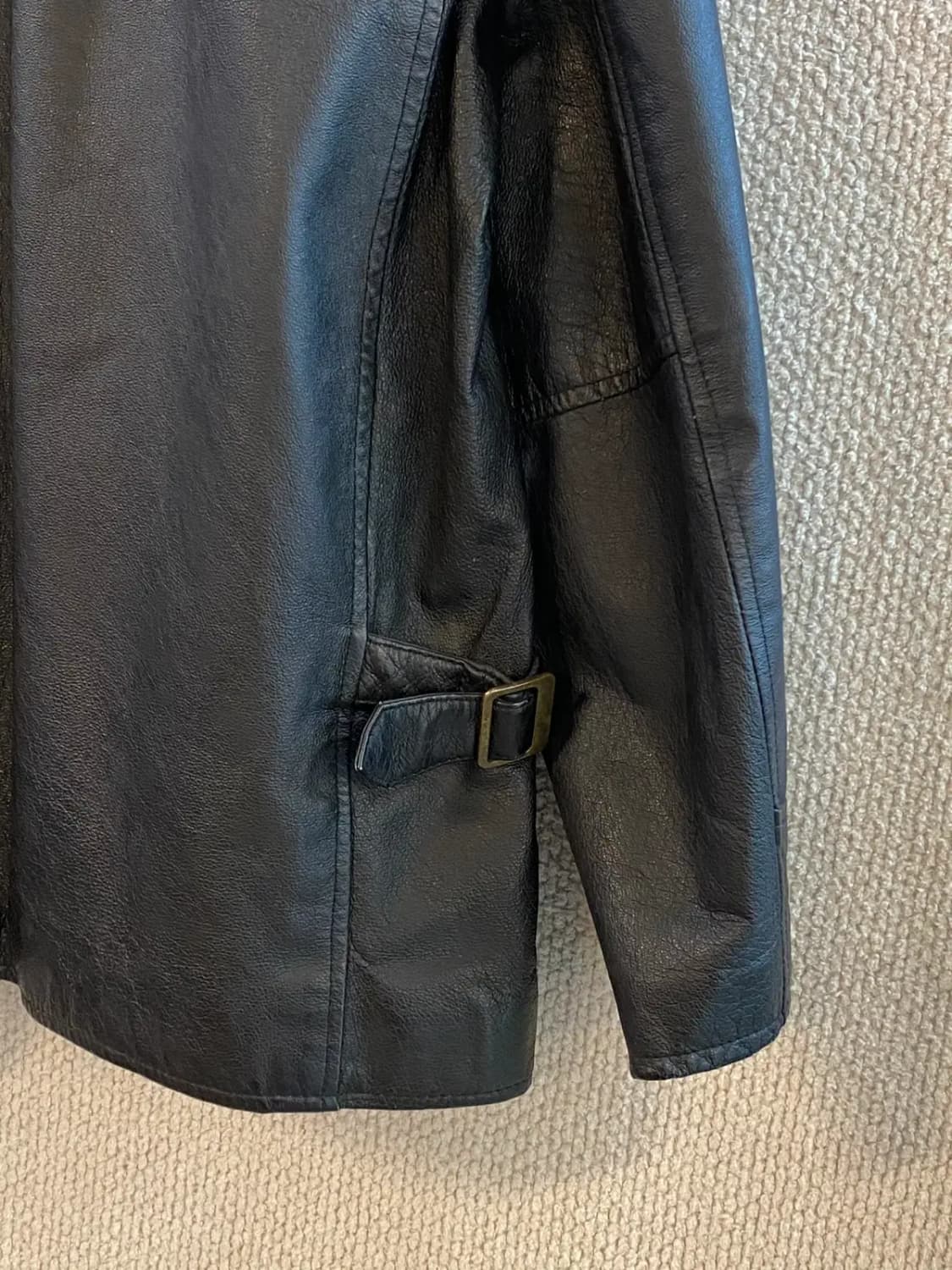 빈티지 레더 자켓 (Man XL) B0965 상품이미지7