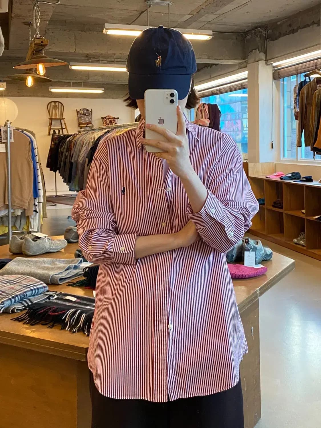 폴로 랄프로렌 스트라이프 셔츠 (Man S) B0964 상품이미지1