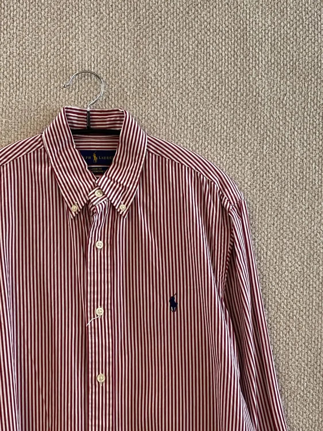 폴로 랄프로렌 스트라이프 셔츠 (Man S) B0964 상품이미지4