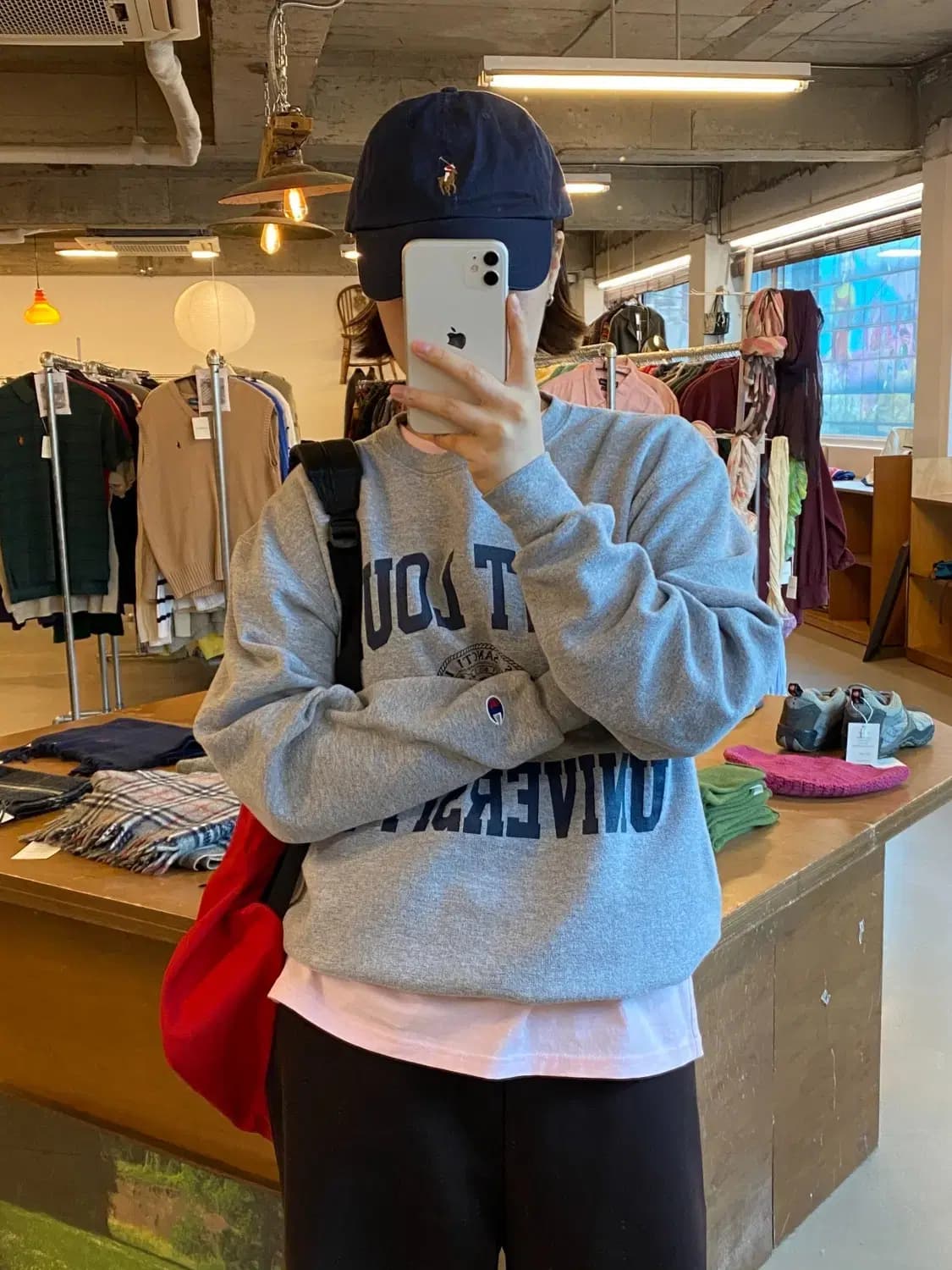 챔피온 프린팅 맨투맨 (Man M) B0961 상품이미지1