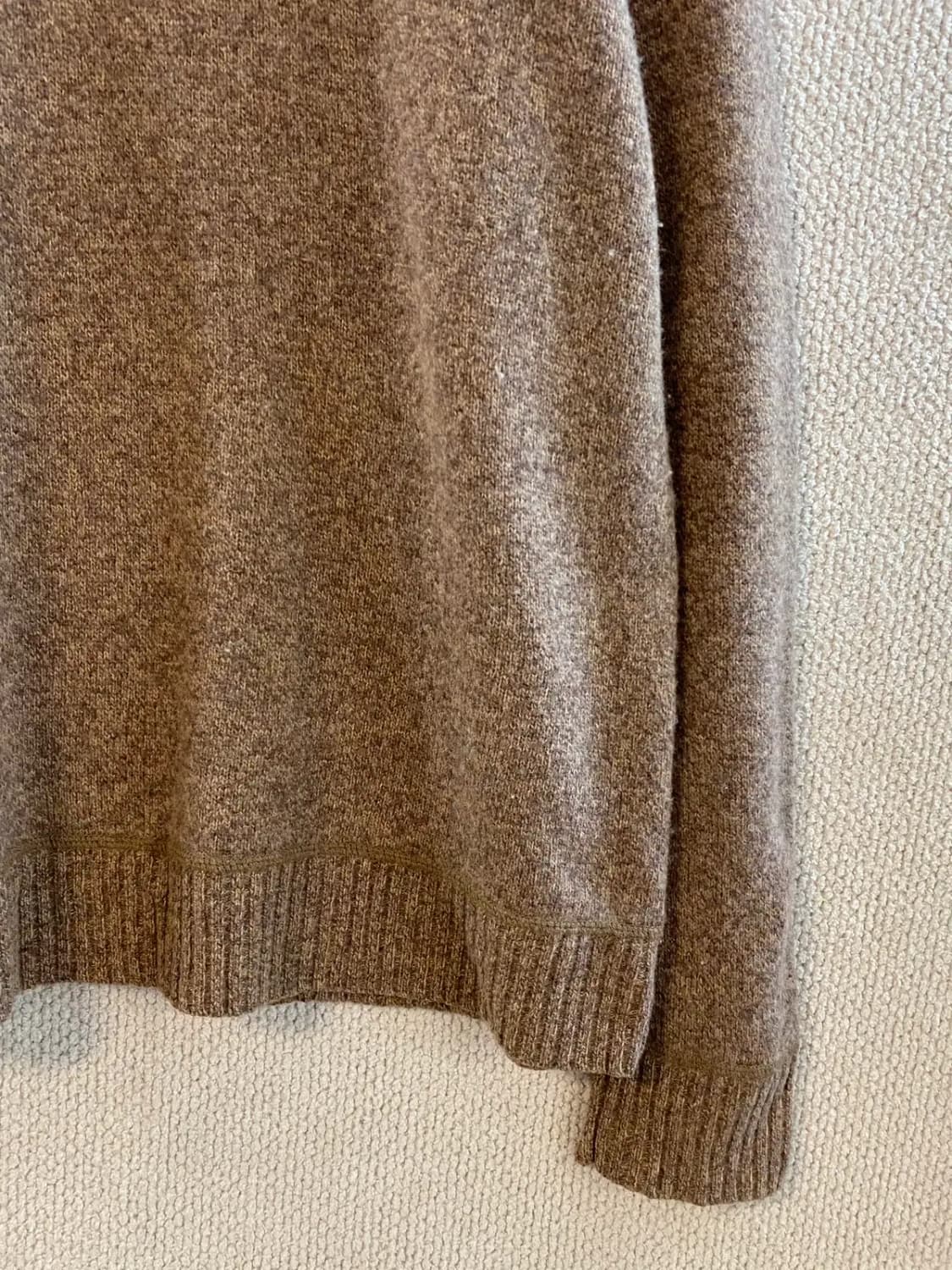 빈티지 울 반집업 니트 (Man L) B0959 상품이미지4