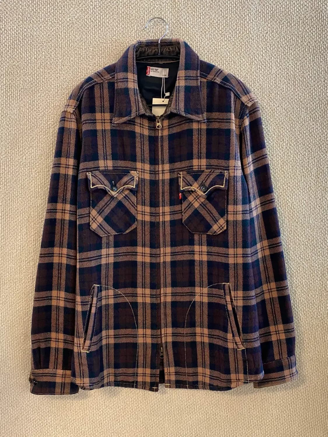 리바이스 체크 투웨이 자켓 (Man M) B0956 상품이미지2