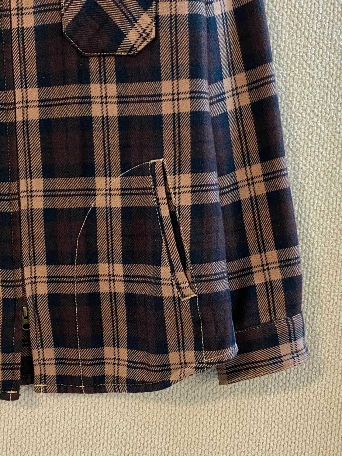 리바이스 체크 투웨이 자켓 (Man M) B0956 상품이미지4