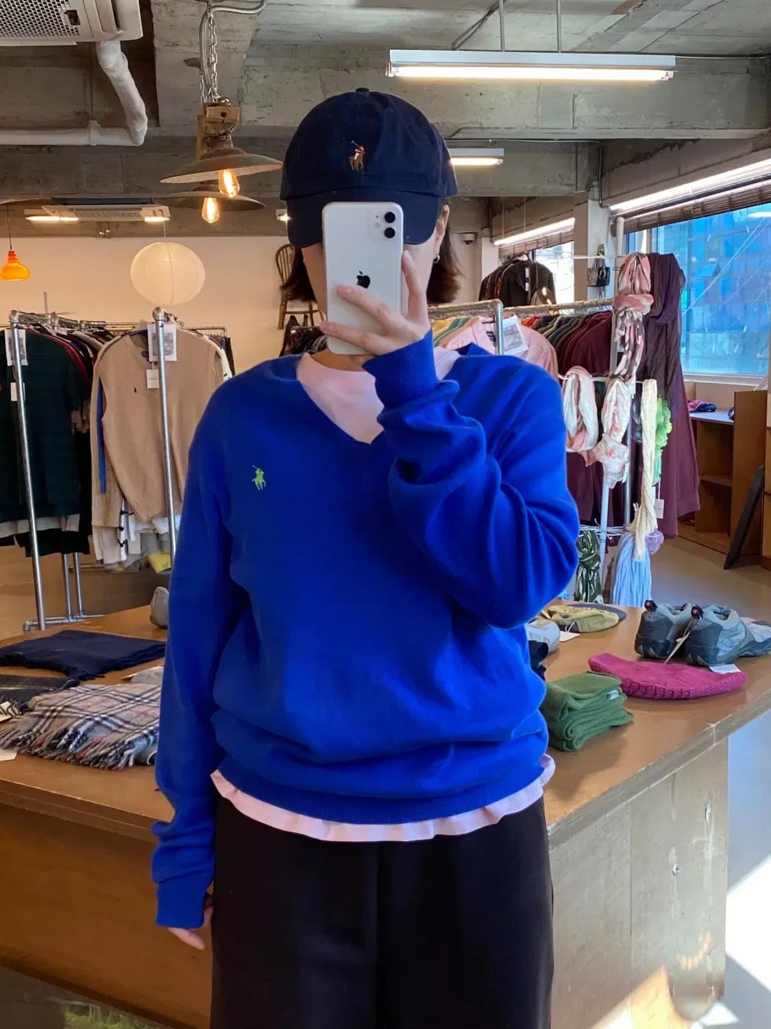 폴로 랄프로렌 브이넥 니트 (Man M) B0954 상품이미지1