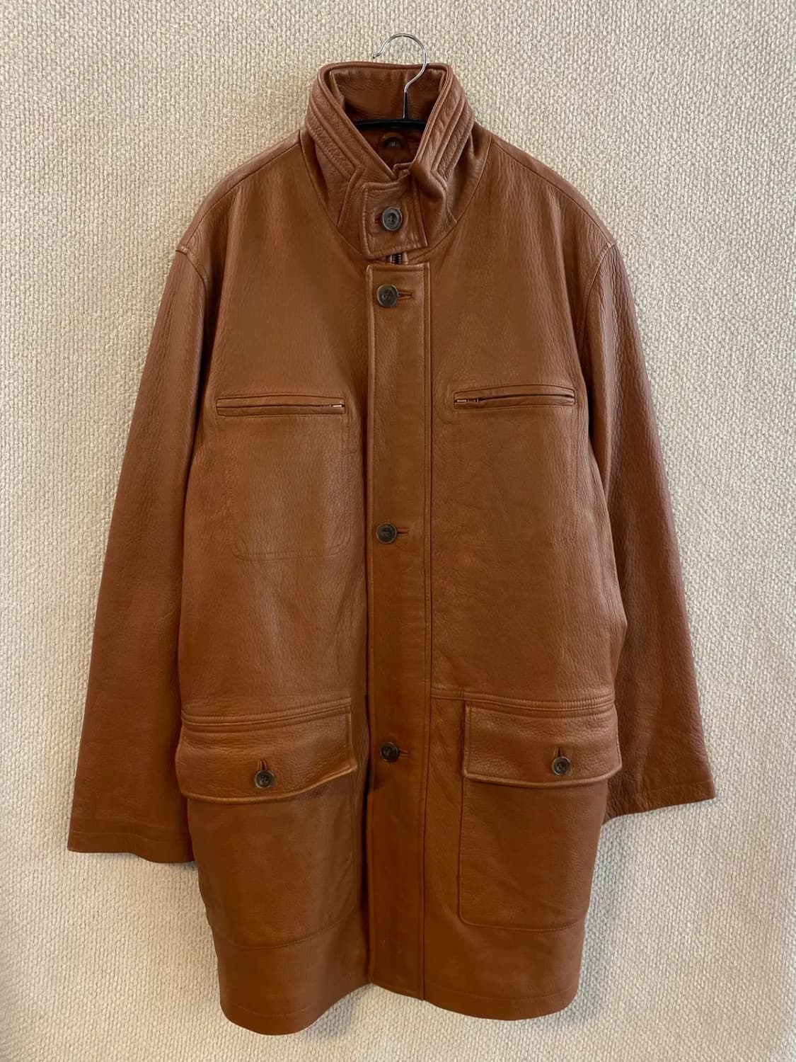 빈티지 레더 자켓 (Man 2XL) B0980 상품이미지2