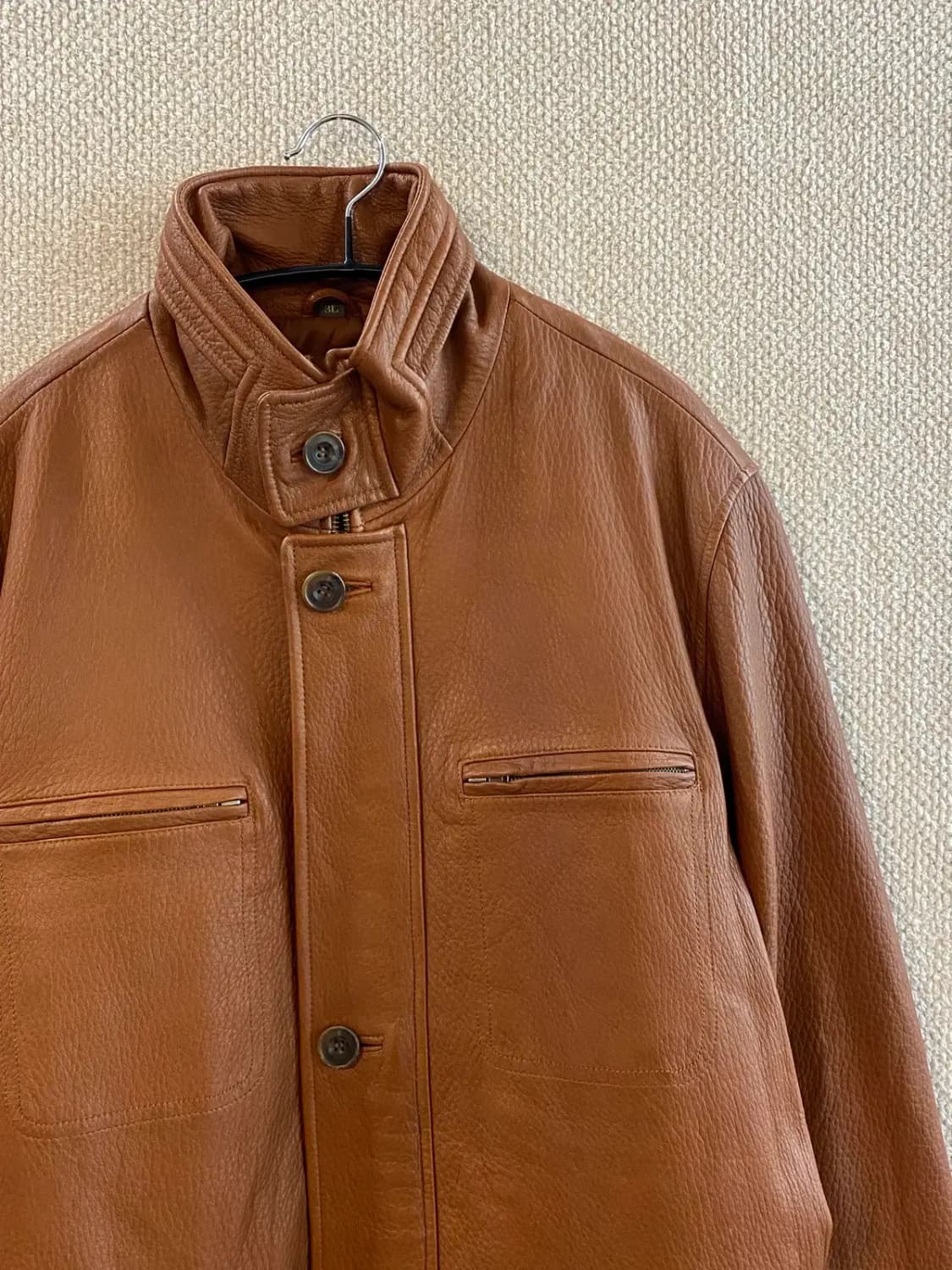 빈티지 레더 자켓 (Man 2XL) B0980 상품이미지3