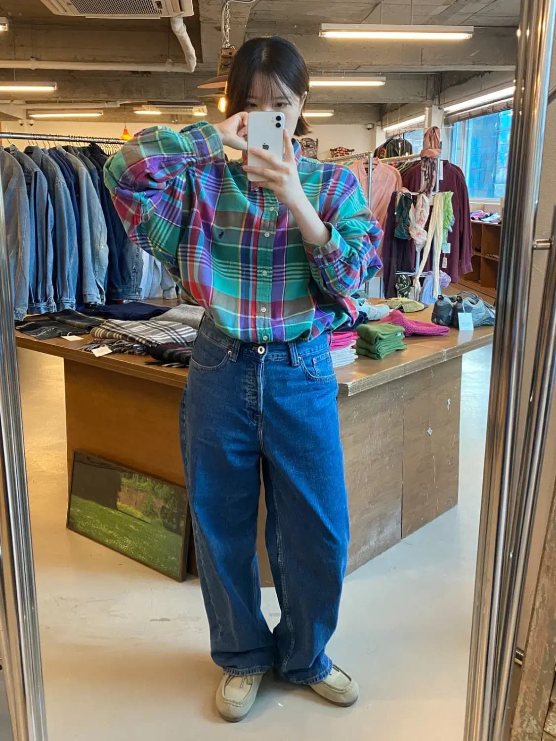 폴로 랄프로렌 체크 셔츠 (Man 2XL) B0976 상품이미지1