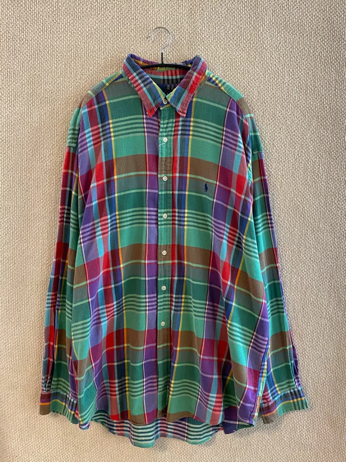 폴로 랄프로렌 체크 셔츠 (Man 2XL) B0976 상품이미지2