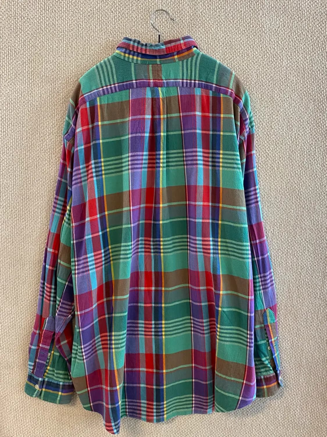 폴로 랄프로렌 체크 셔츠 (Man 2XL) B0976 상품이미지5