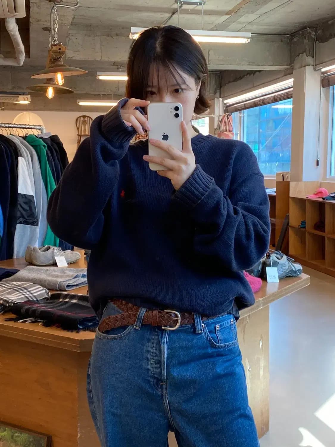 폴로 랄프로렌 라운드 니트 (Man XL) B0966 상품이미지1