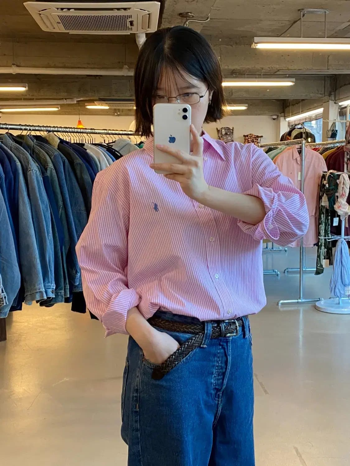 폴로 랄프로렌 스트라이프 셔츠 (Man M~L) B0989 상품이미지1