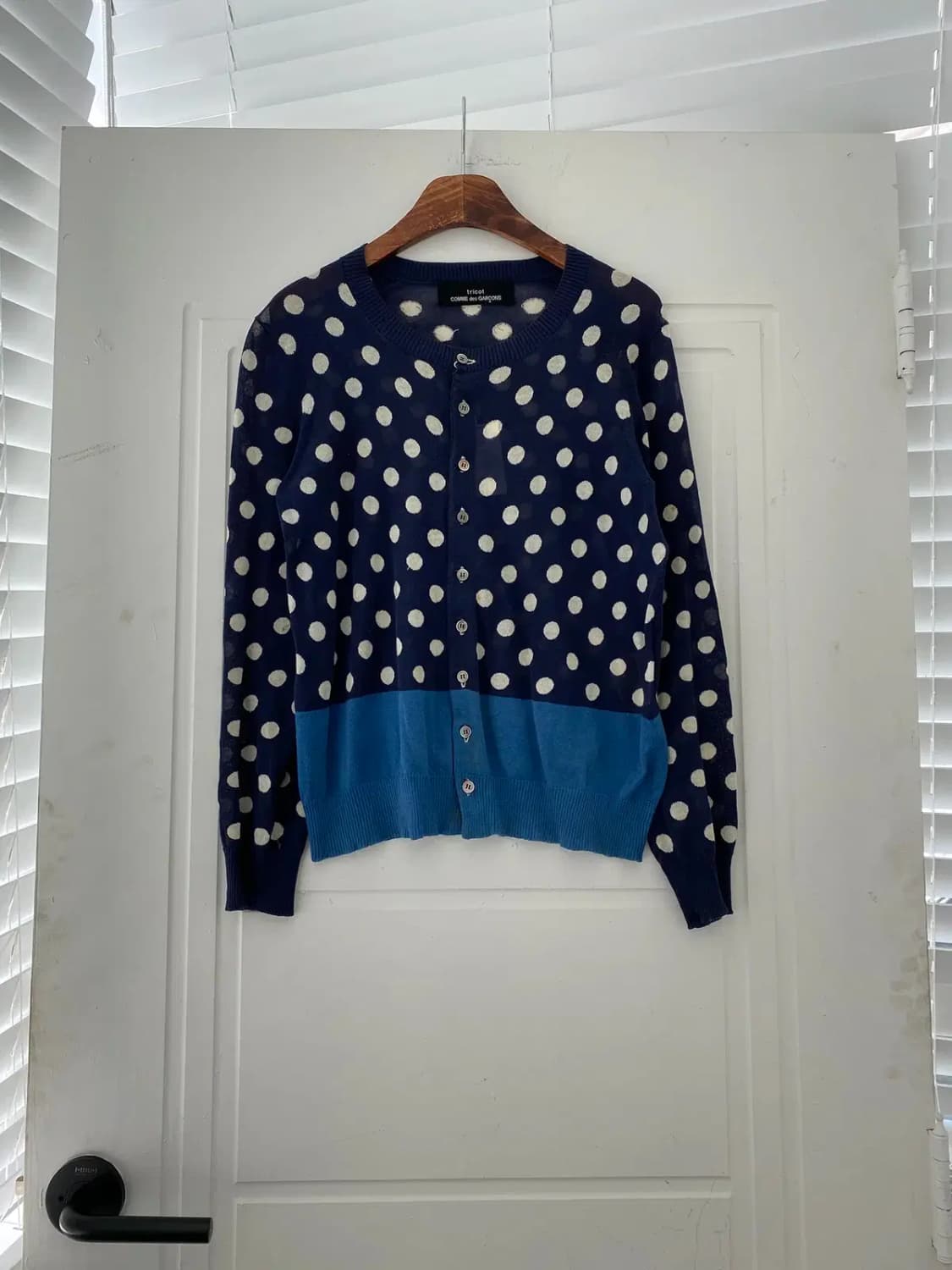 꼼데가르송 도트 가디건 (Woman M) 12566 상품이미지3