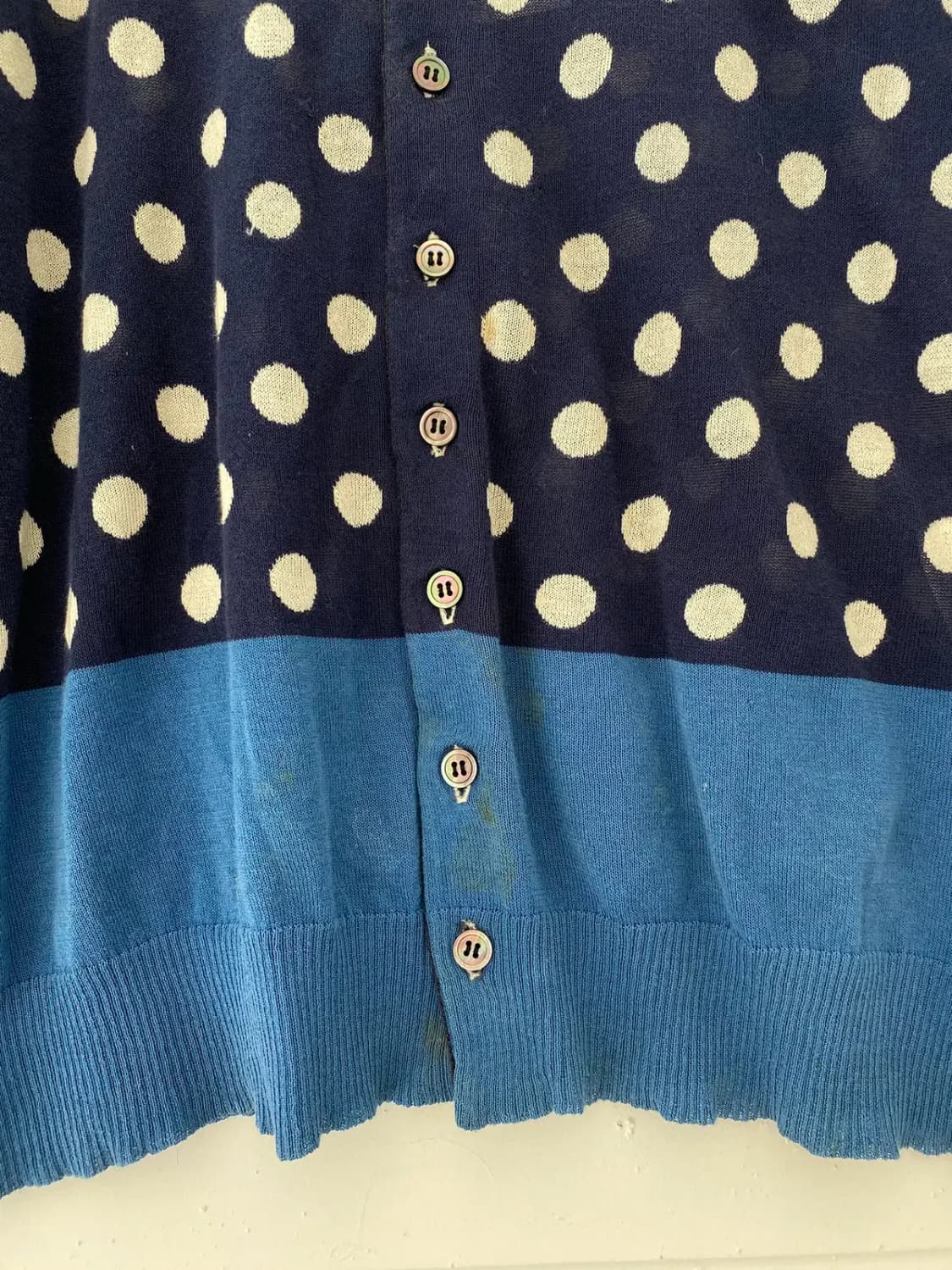 꼼데가르송 도트 가디건 (Woman M) 12566 상품이미지7