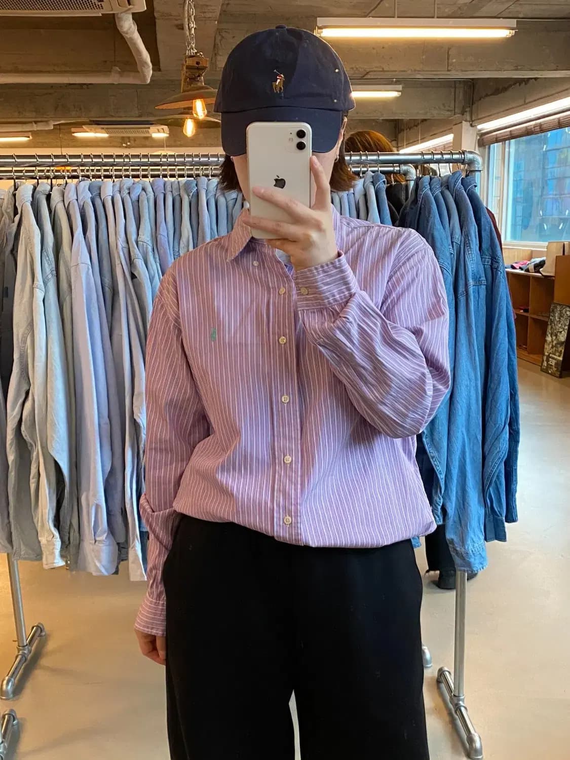 폴로 랄프로렌 스트라이프 셔츠 (Man L) B1008 상품이미지1