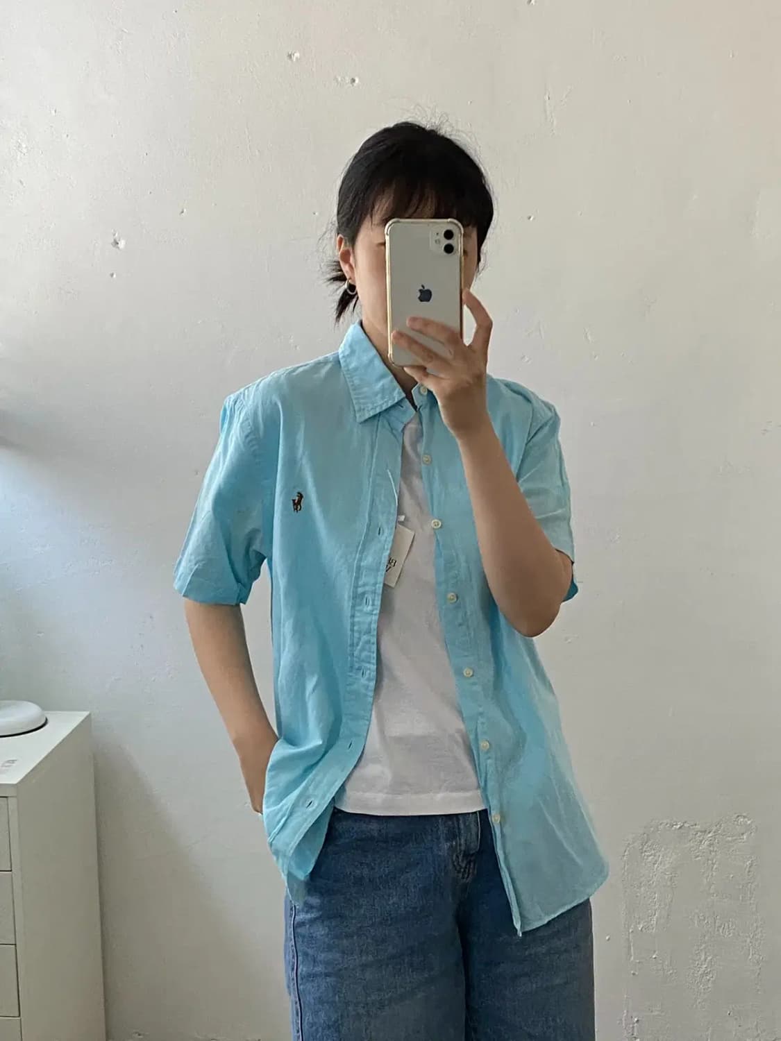 폴로랄프로렌 베이직 반팔 셔츠 (Man M) 9879 상품이미지1