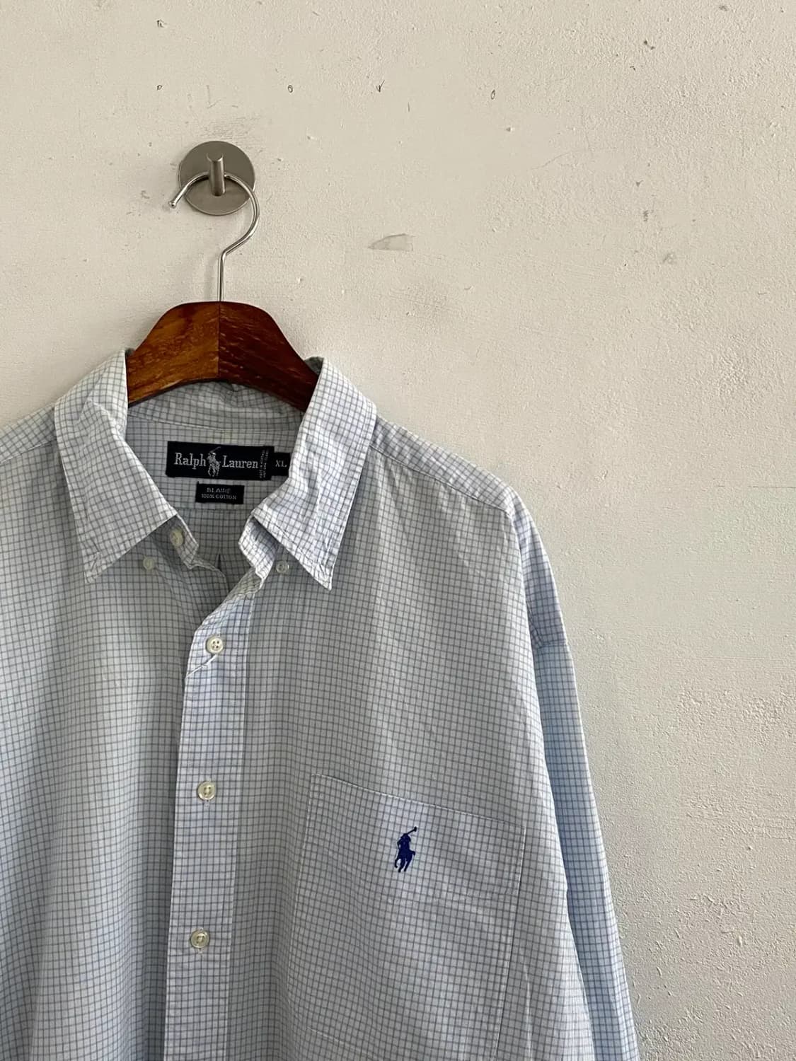 폴로랄플로렌 체크 셔츠 (Man 2XL) 9967 상품이미지3