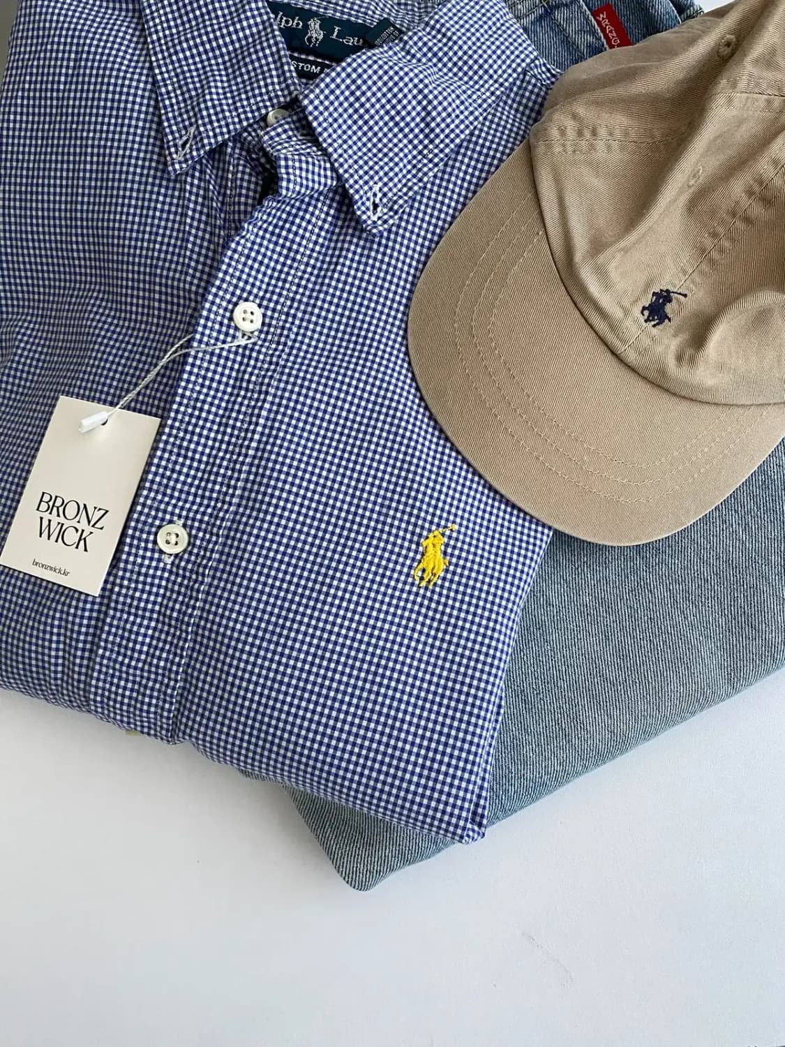 폴로랄프로렌 체크 셔츠 (Man M) 9999 상품이미지1