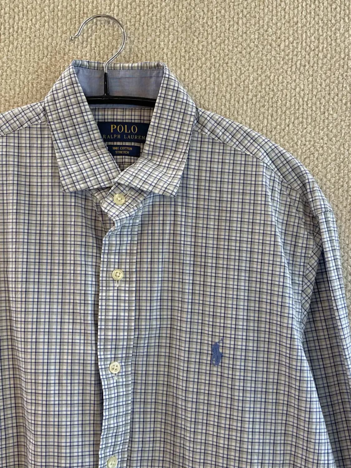 폴로 랄프로렌 체크 셔츠 (Man M) B1019 상품이미지3