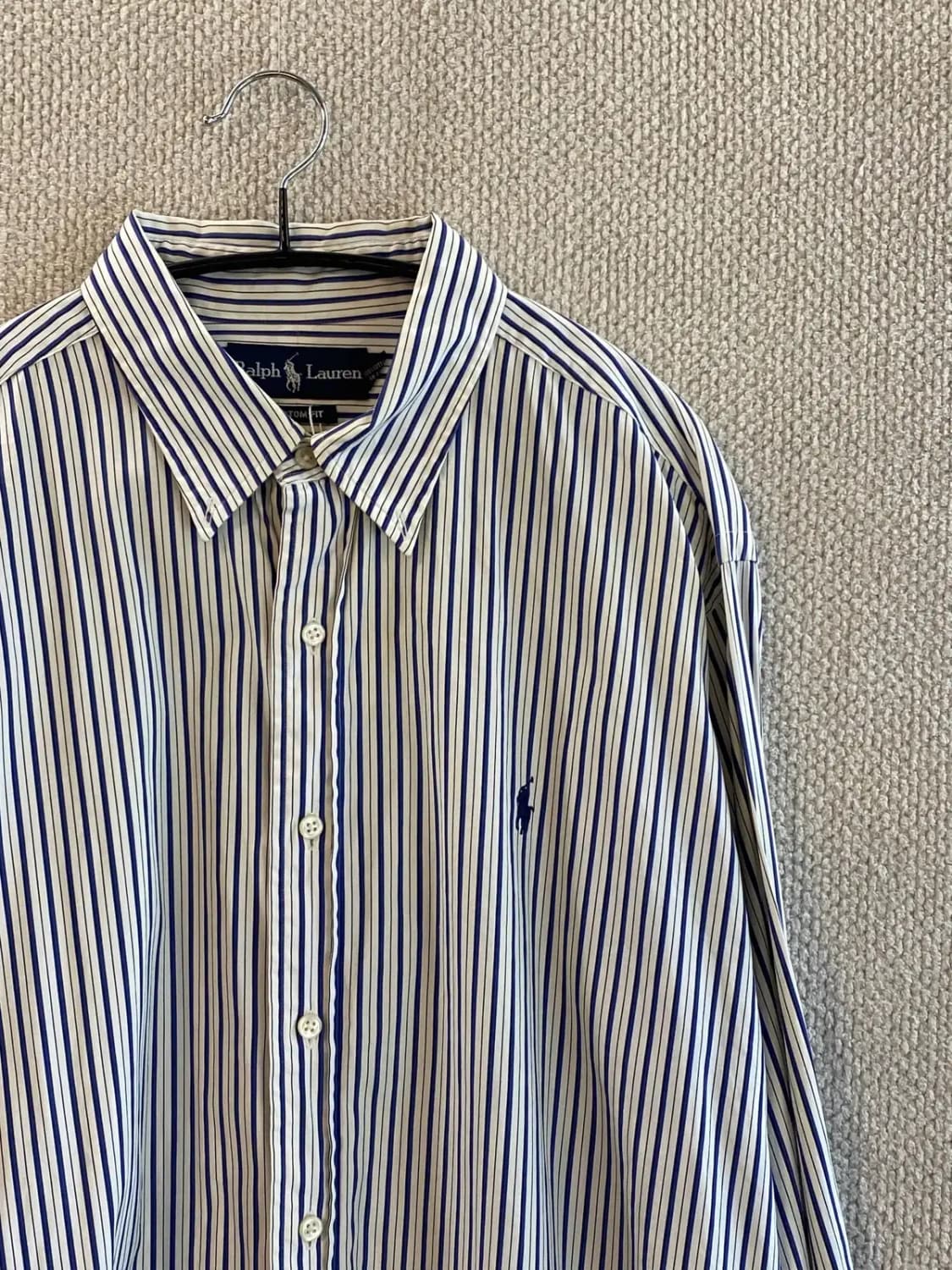 폴로 랄프로렌 스트라이프 셔츠 (Man XL) B1017 상품이미지3