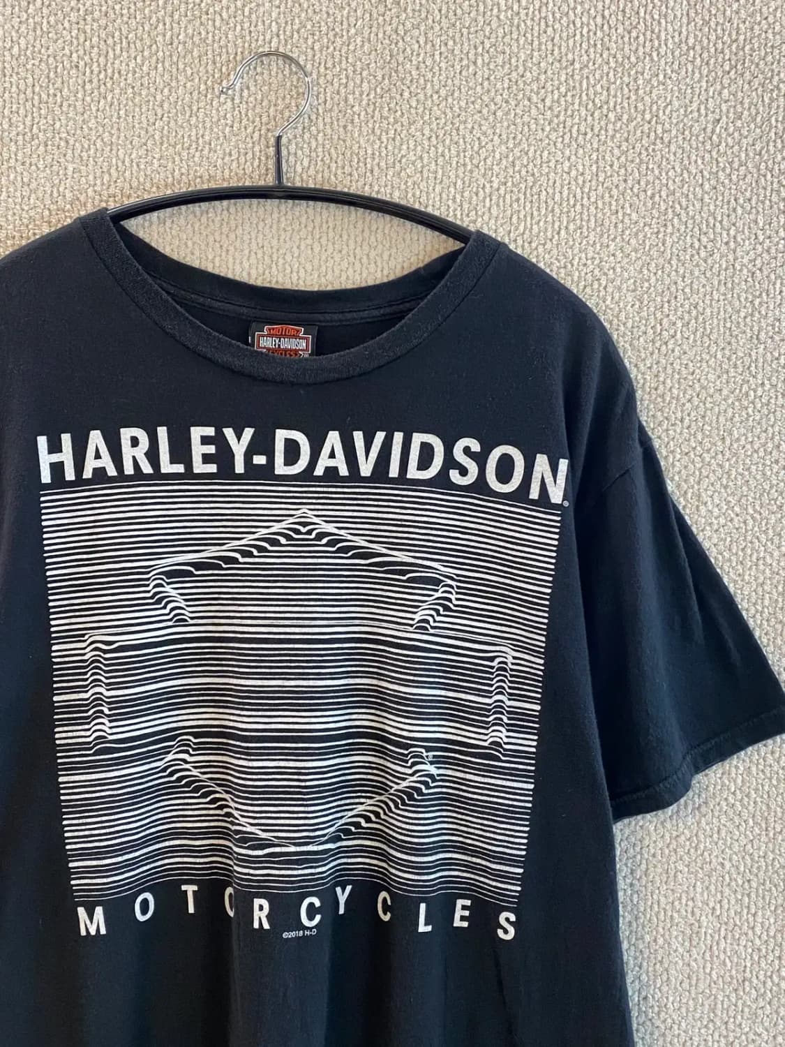 할리 데이비슨 1/2 티셔츠 (Man XL) B1016 상품이미지3