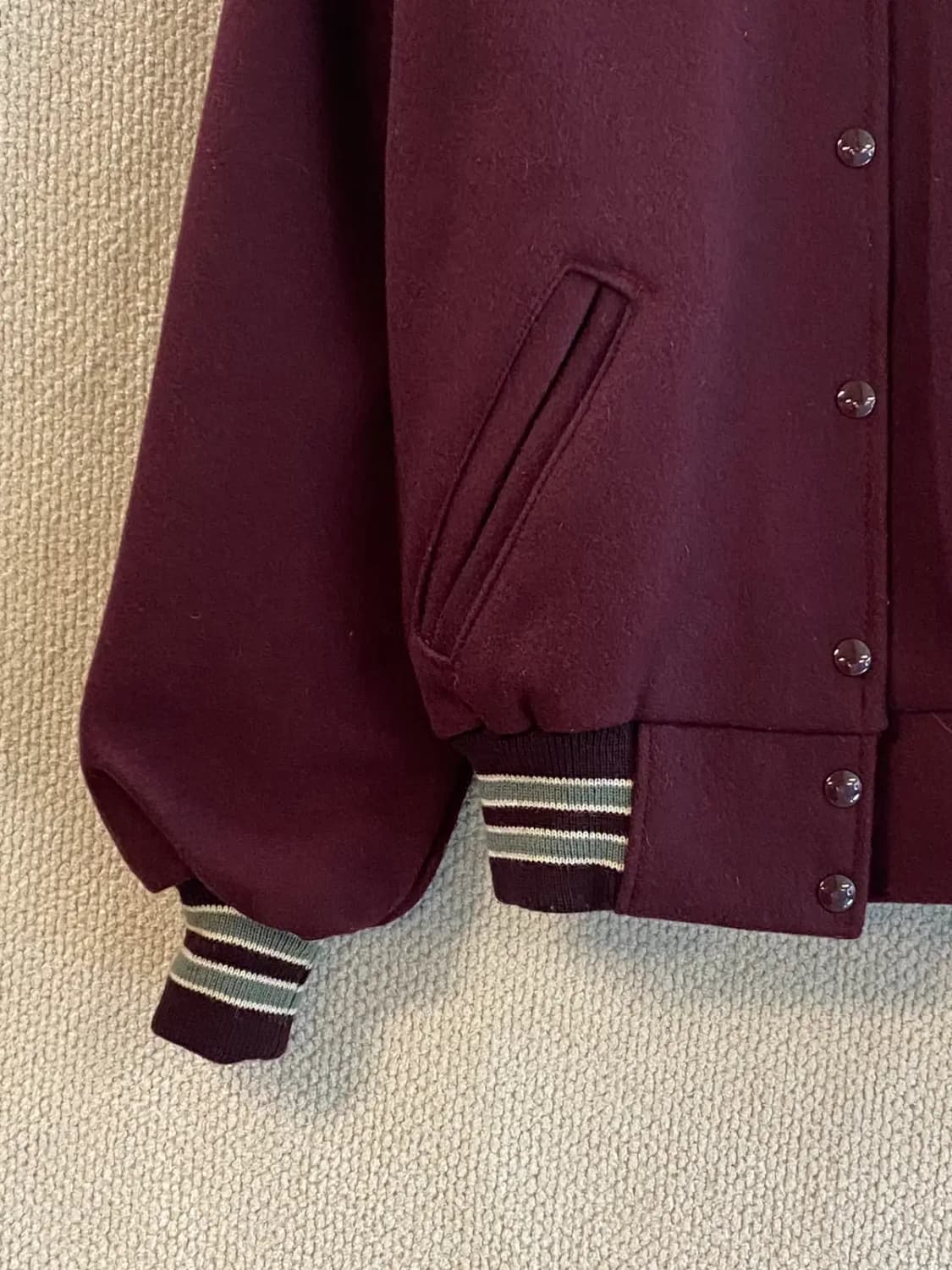 90's USA 바시티 자켓 (Man S) B1009 상품이미지4