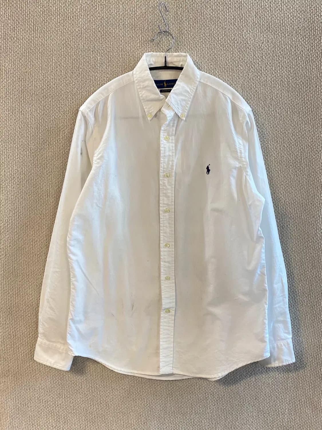 폴로 랄프로렌 솔리드 셔츠 (Man M) B1037 상품이미지2