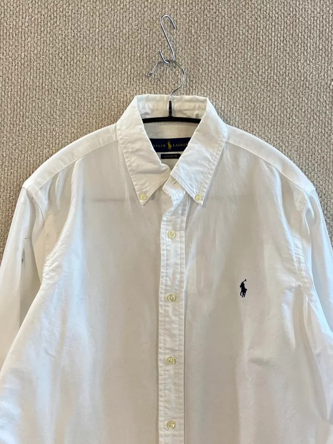 폴로 랄프로렌 솔리드 셔츠 (Man M) B1037 상품이미지4