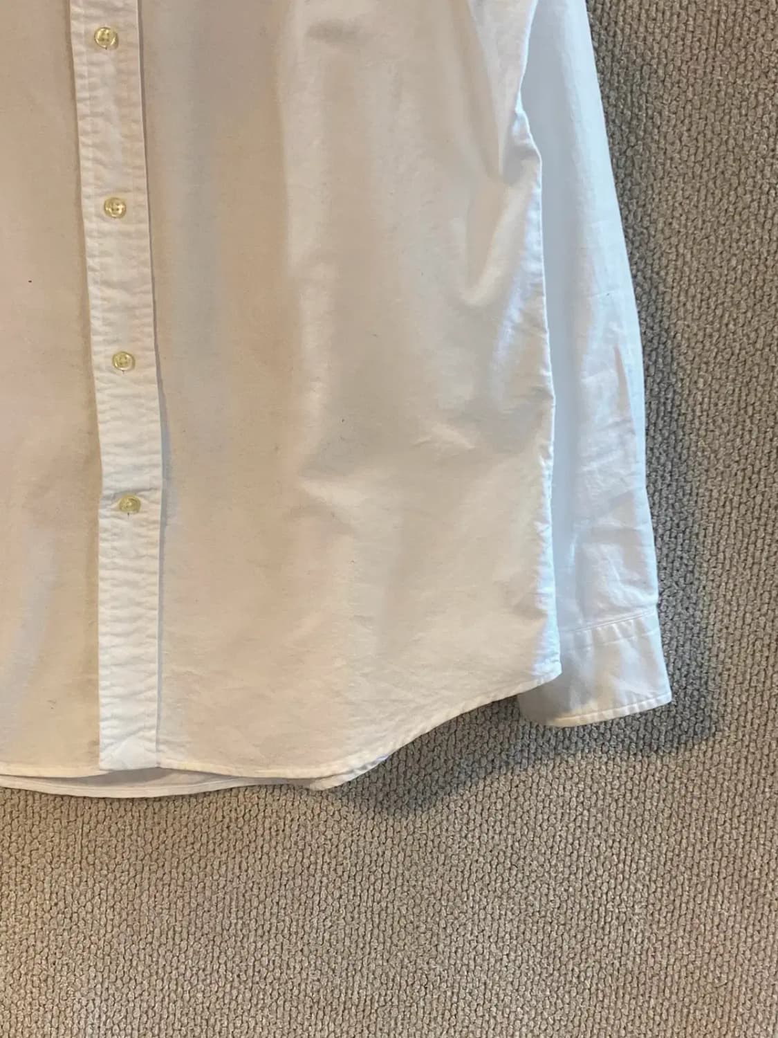 폴로 랄프로렌 솔리드 셔츠 (Man M) B1037 상품이미지5