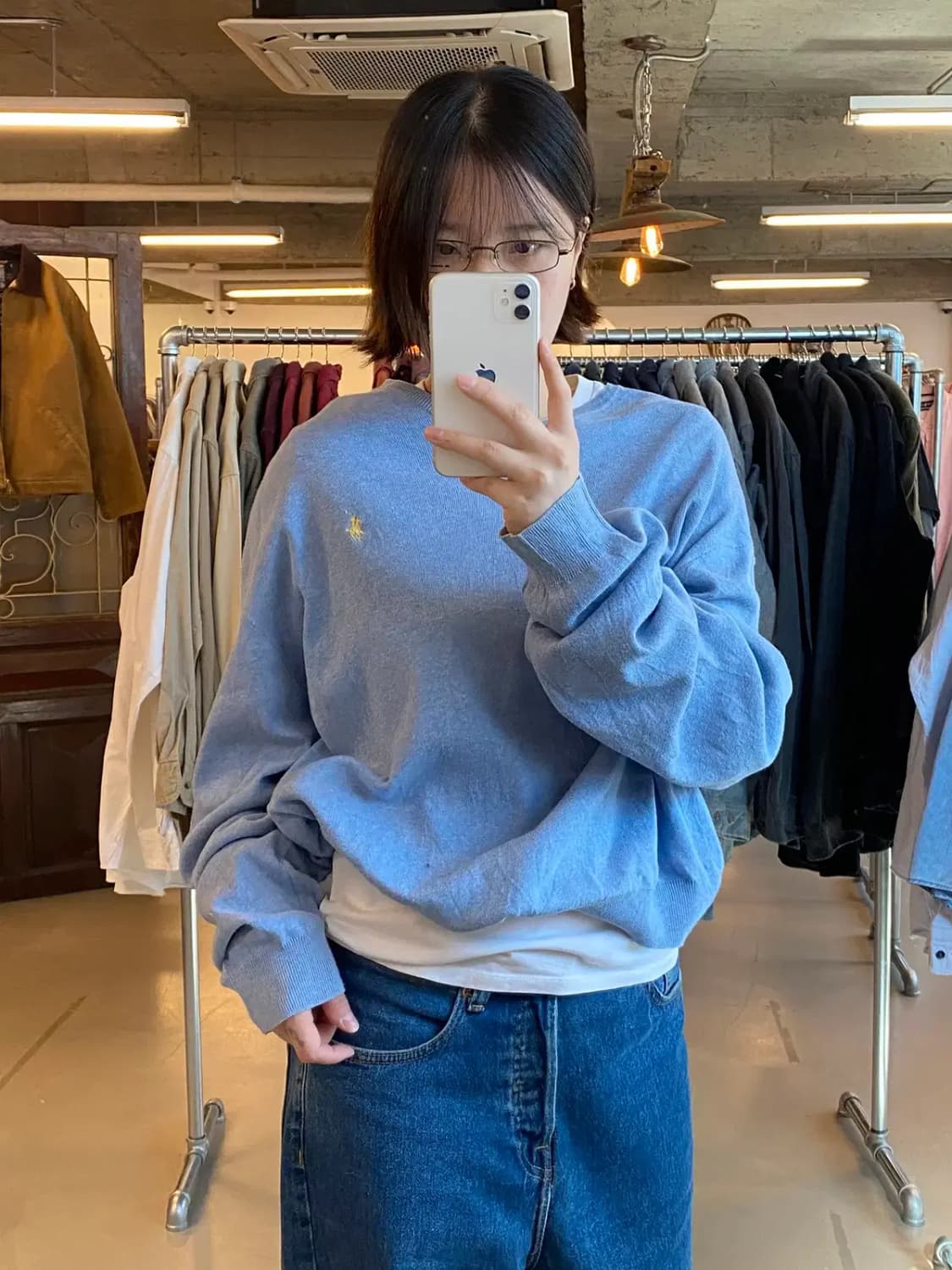 폴로 랄프로렌 브이넥 니트 (Man XL) B1032 상품이미지2