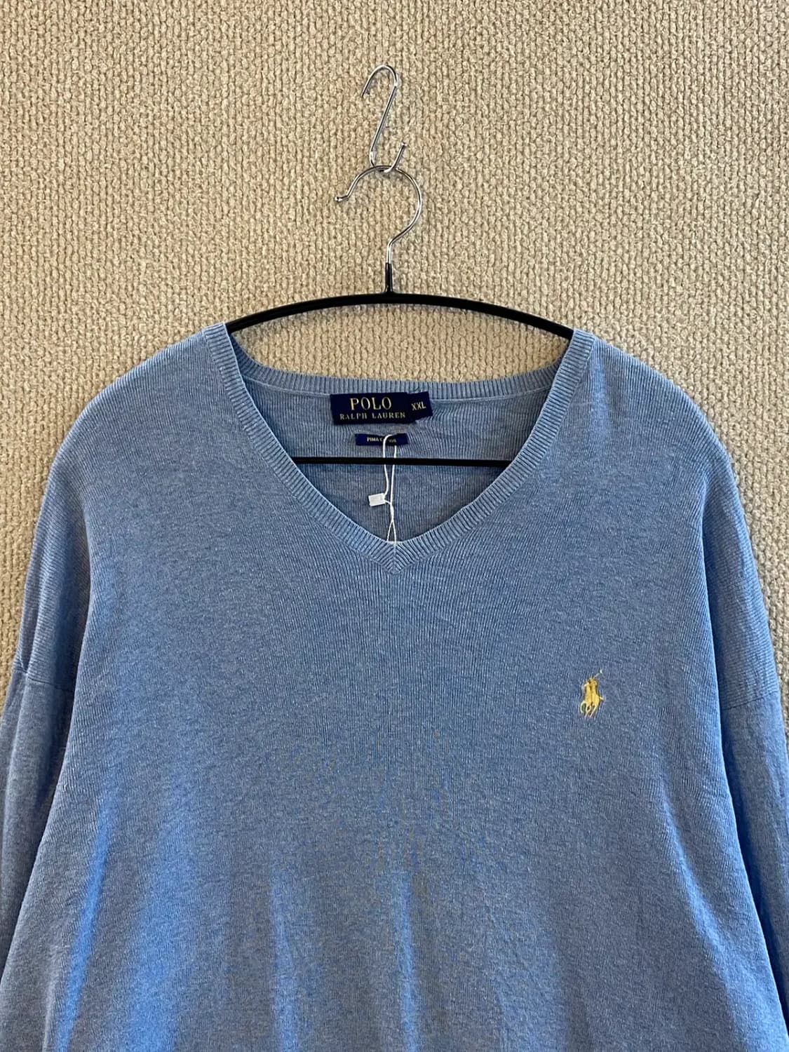 폴로 랄프로렌 브이넥 니트 (Man XL) B1032 상품이미지5