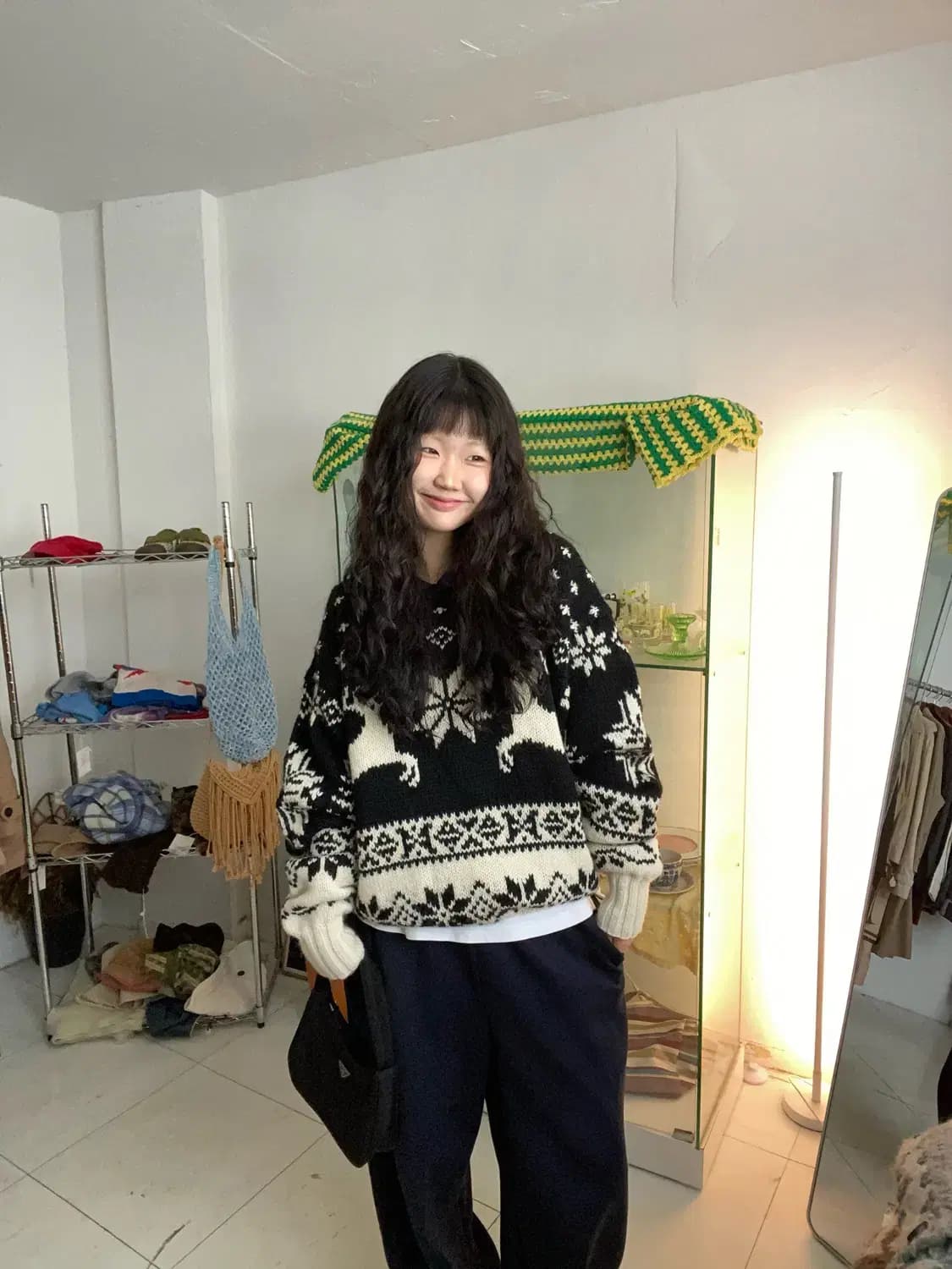 폴로 패턴 니트 (Man L) 12633 상품이미지1