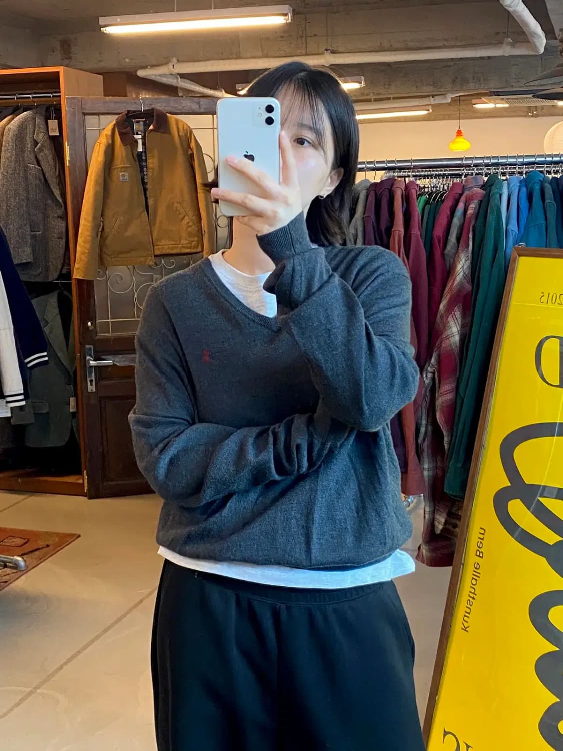 폴로 랄프로렌 브이넥 니트 (Man L) B1053 상품이미지2