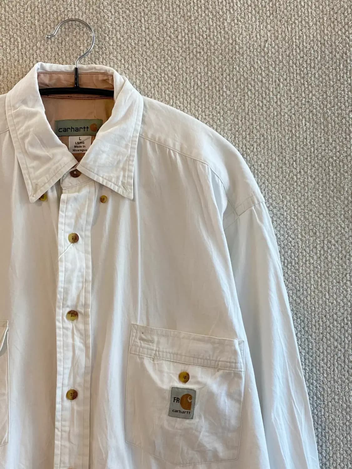 칼하트 솔리드 셔츠 (Man XL) B1070 상품이미지3