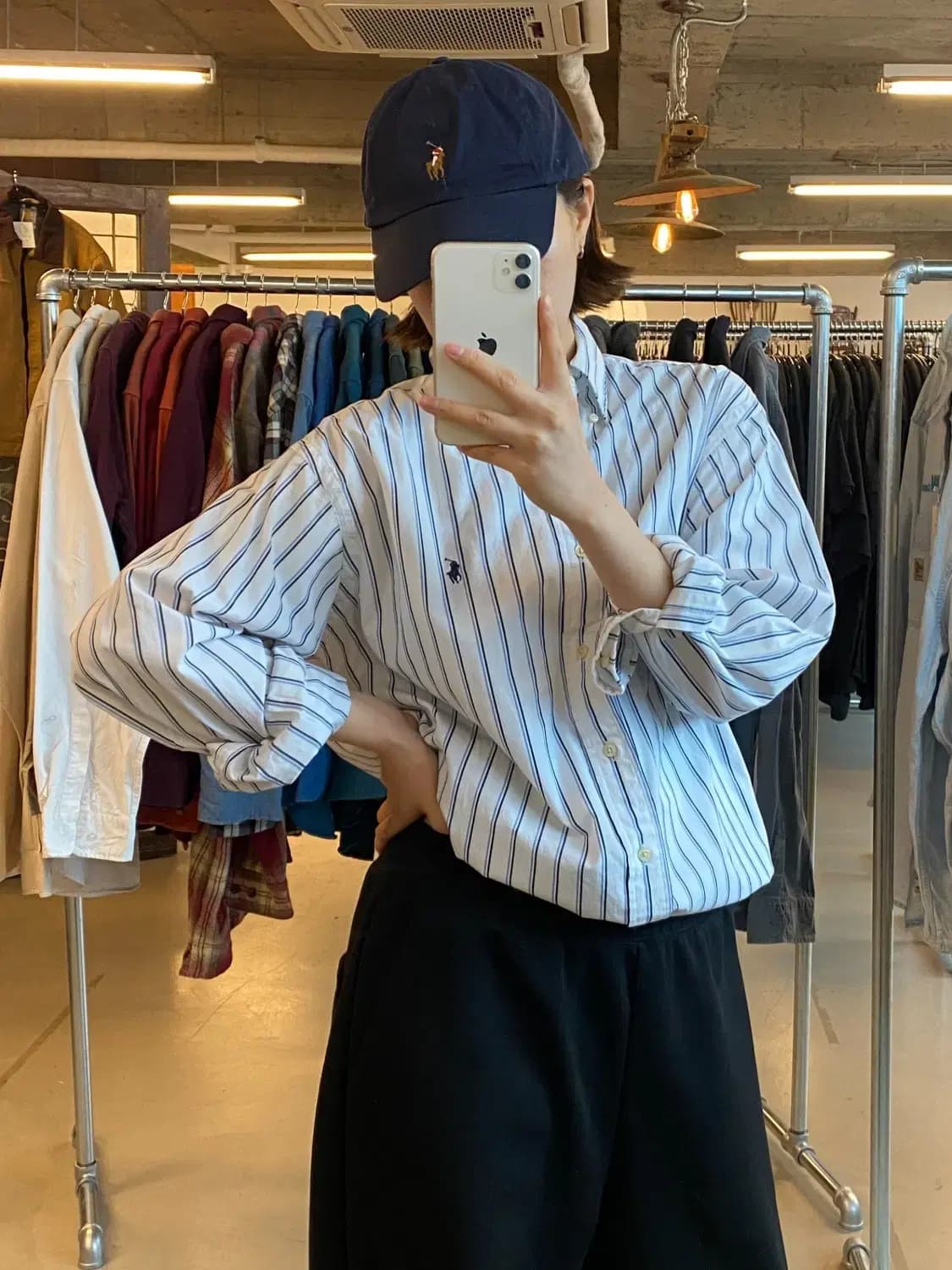 폴로 랄프로렌 스트라이프 셔츠 (Man L) B1082 상품이미지1