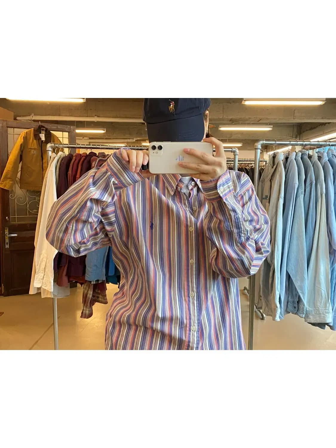 폴로 랄프로렌 스트라이프 셔츠 (Man XL) B1079 상품이미지1