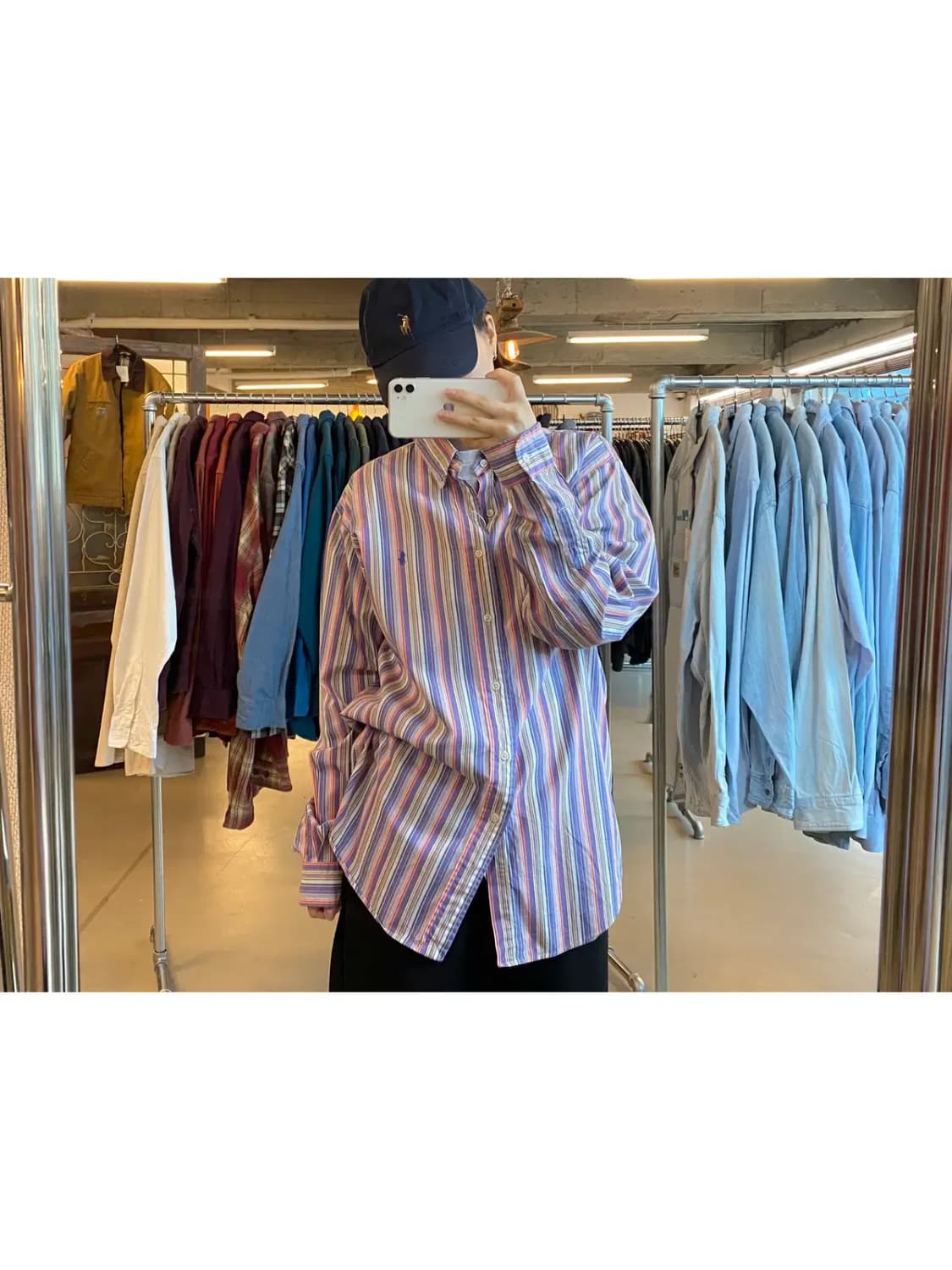 폴로 랄프로렌 스트라이프 셔츠 (Man XL) B1079 상품이미지2