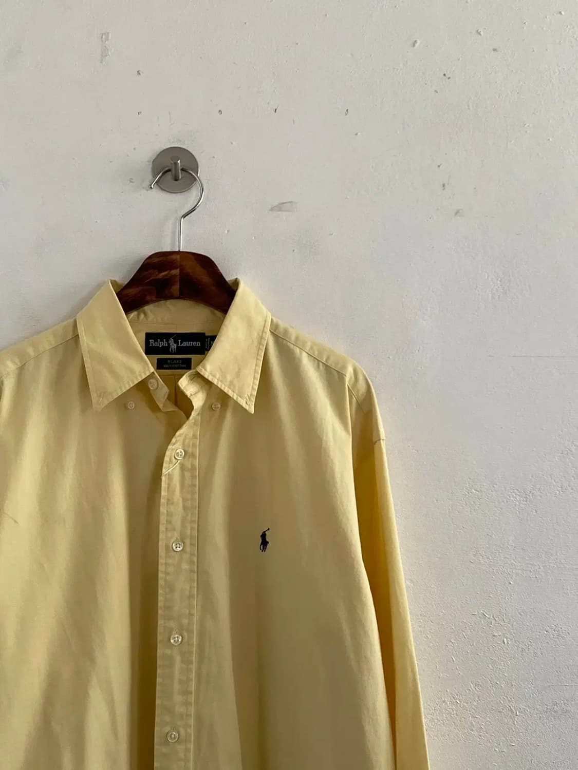 폴로 랄프로렌 솔리드 반팔 셔츠 (Man XL) 10502 상품이미지3