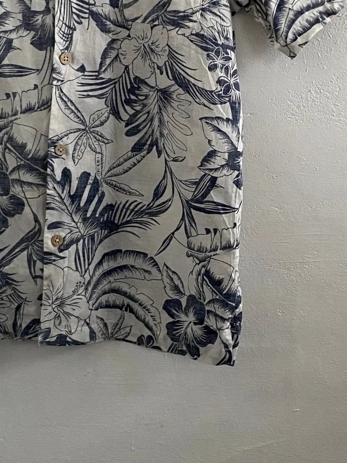 플라워 패턴 반팔 셔츠 (Man M) 10530 상품이미지4