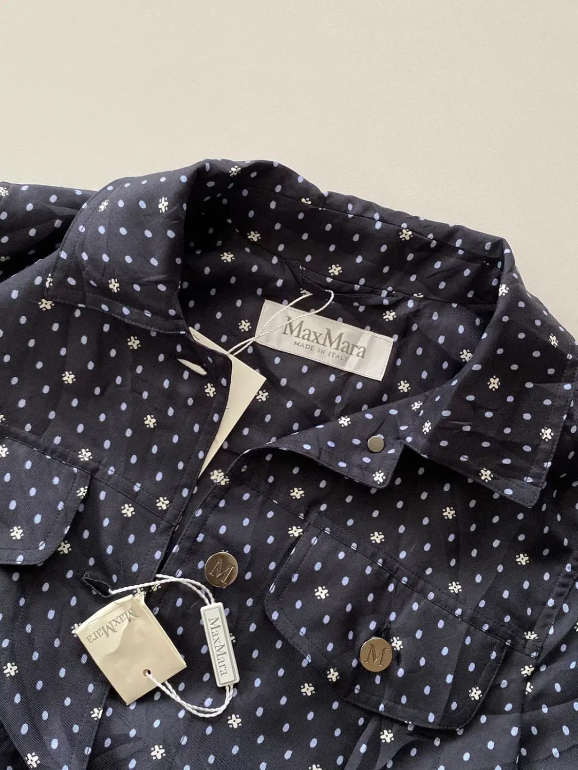 막스마라 패턴 셔츠 블라우스 (Woman M) 10563 상품이미지2