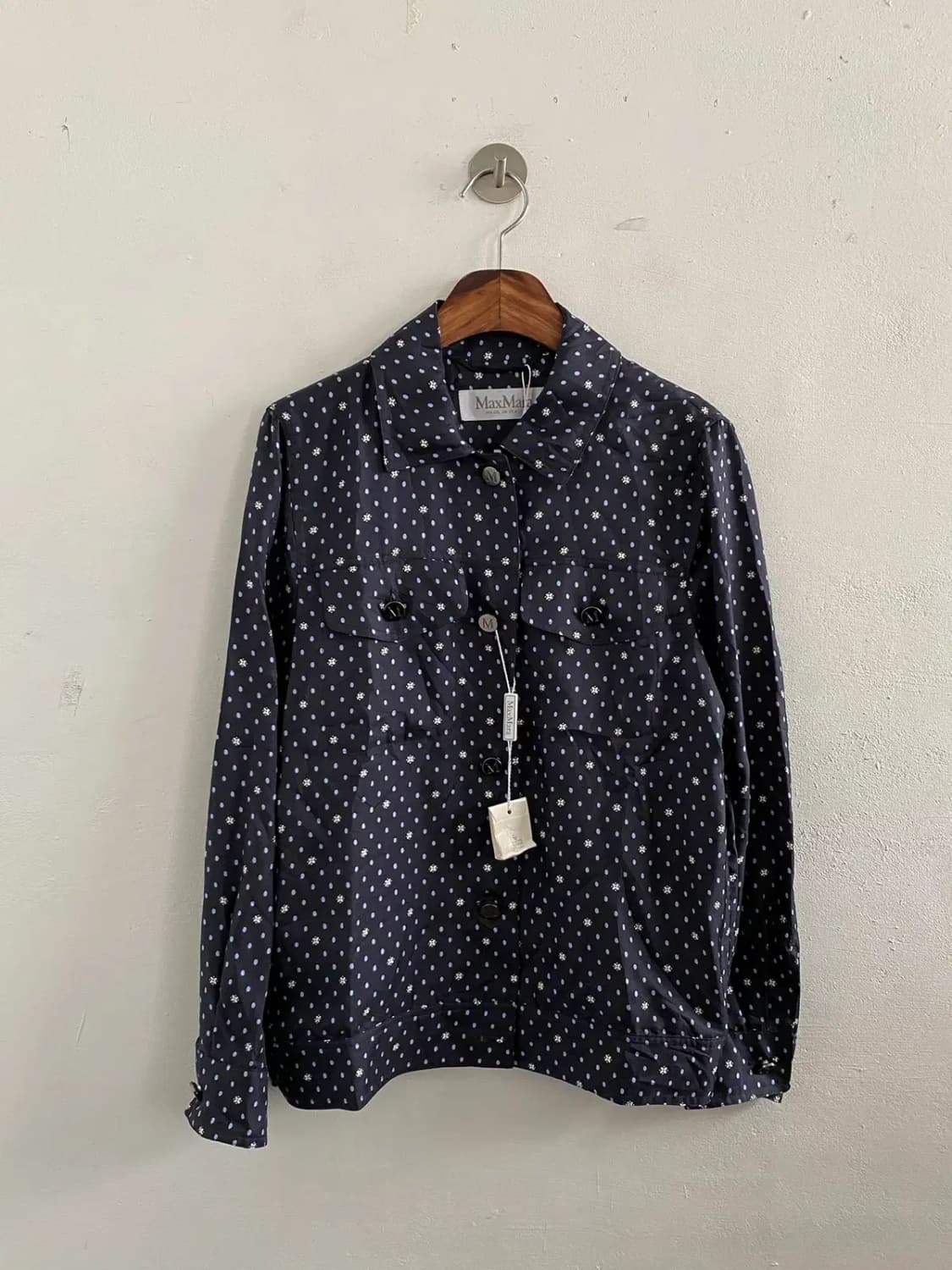 막스마라 패턴 셔츠 블라우스 (Woman M) 10563 상품이미지3