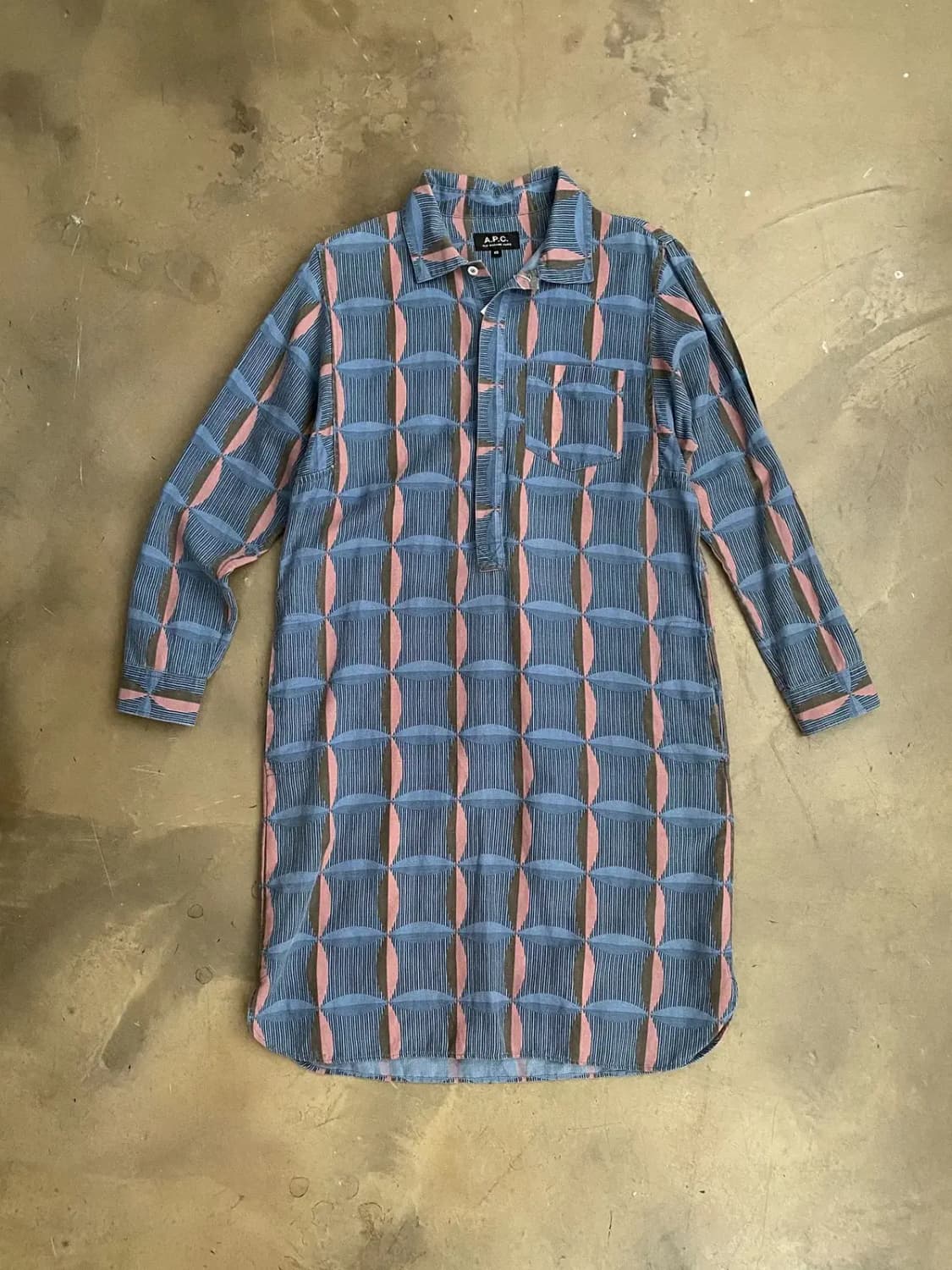 아페쎄 헨리넥 셔츠 원피스 (Woman M) 10599 상품이미지1