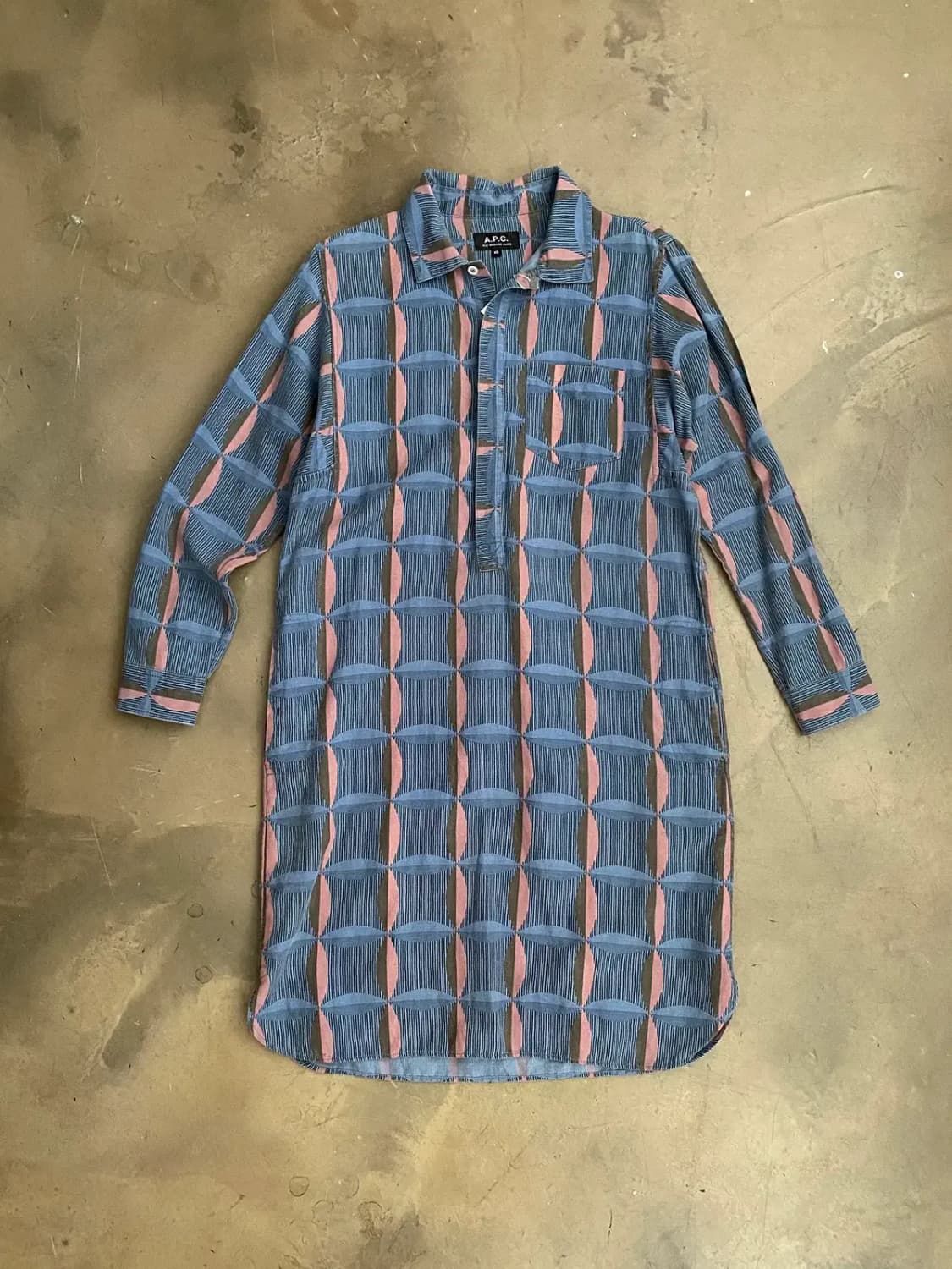 아페쎄 헨리넥 셔츠 원피스 (Woman M) 10599 상품이미지2