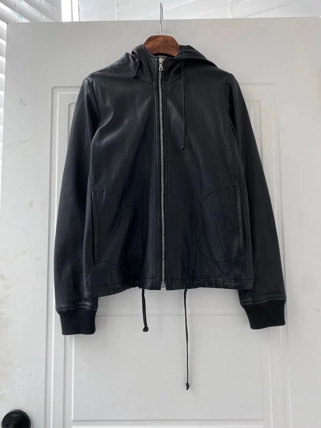 레더 후드 자켓 (Woman S) 12638 상품이미지3