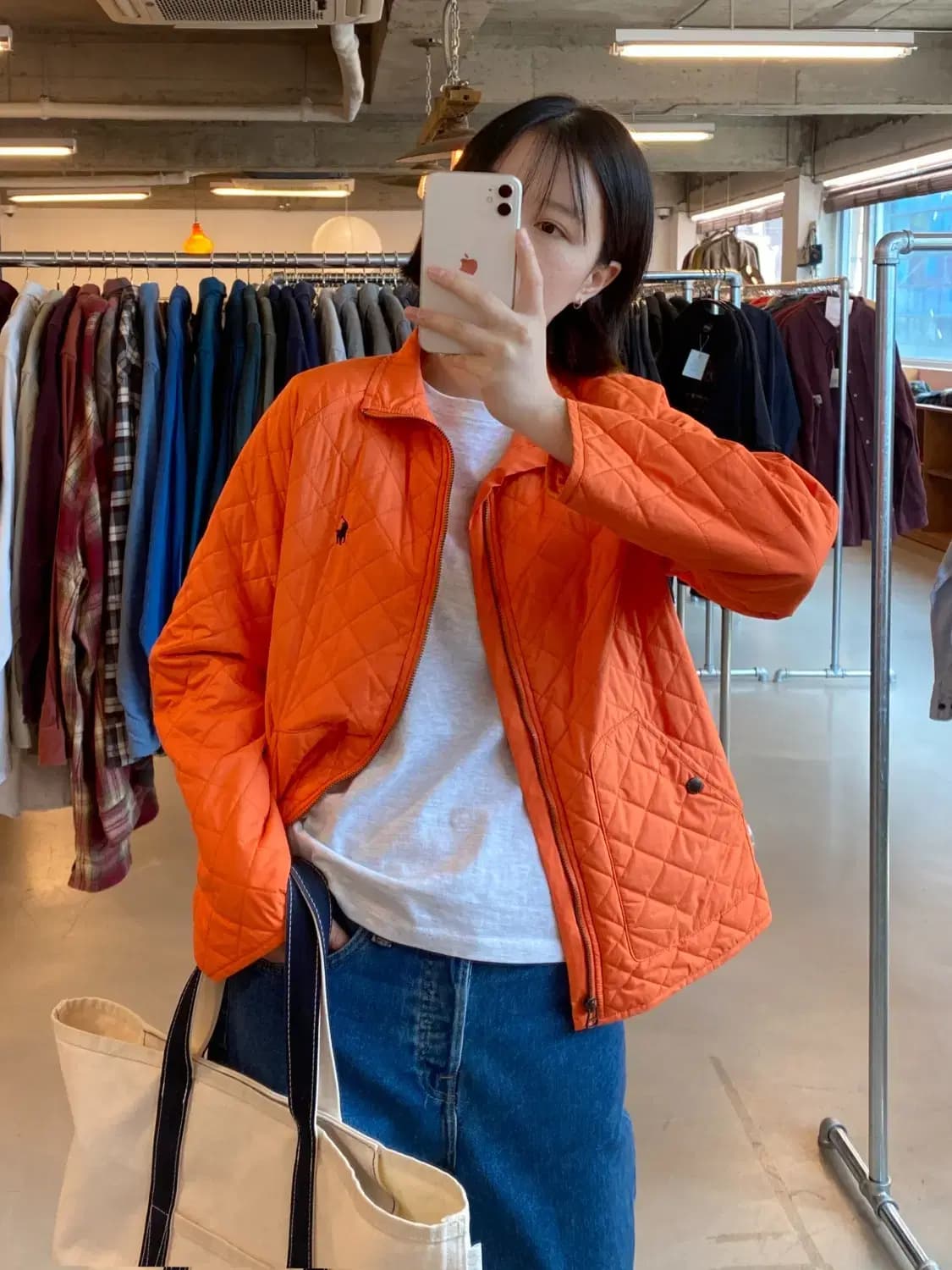 폴로 랄프로렌 퀄팅 패딩 (Man S) B1107 상품이미지1