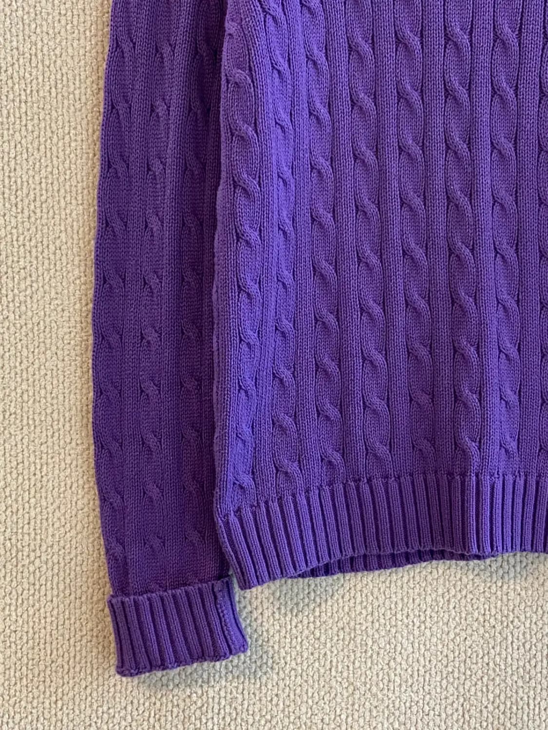 폴로 랄프로렌 케이블 니트 (Woman S~M) B1104 상품이미지4