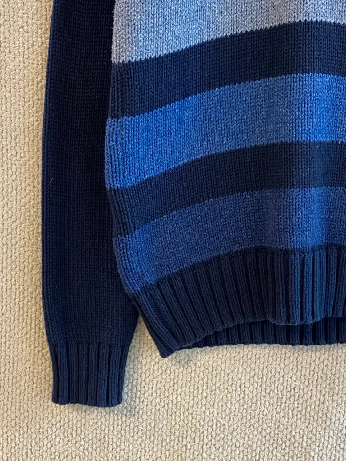 폴로 랄프로렌 단가라 니트 (Woman M) B1119 상품이미지5