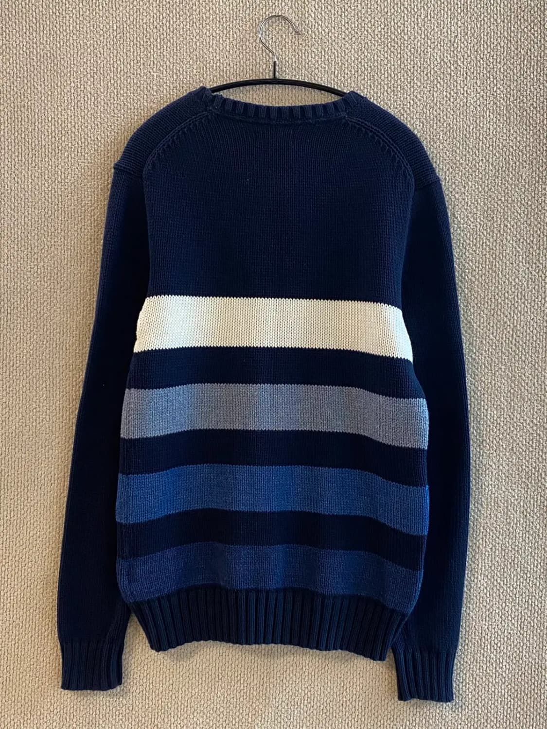 폴로 랄프로렌 단가라 니트 (Woman M) B1119 상품이미지6